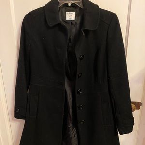 Mid-length Black Old Navy Peacoat
